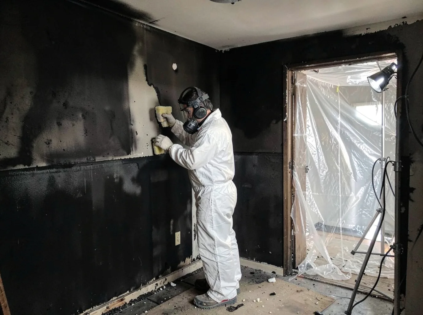 Fire Damage Restoration company in Runnells, IA